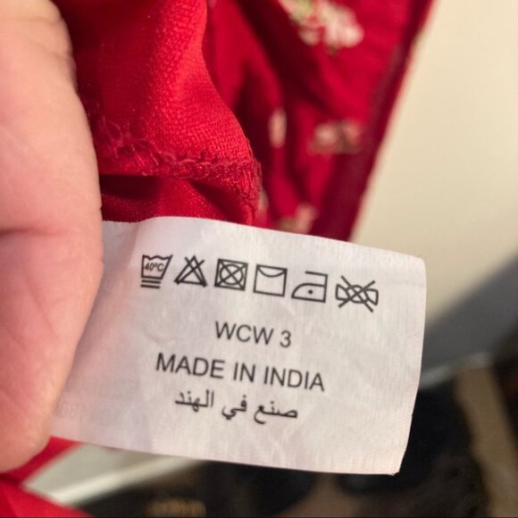 L.O.V. Sz S Oversized Bohemian  Tiered Skirt Balloon Sleeves Lined Maxi Dress - Picture 11 of 11